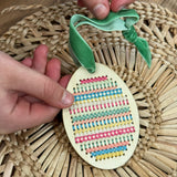 Make Your Own Stitched Egg Decoration