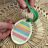 Make Your Own Stitched Egg Decoration