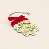Make Your Own Stitched Mistletoe Decoration