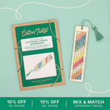 Make Your Own Stitched Tassel Bookmark