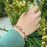 Make Your Own Strawberry Kumihimo Bracelet