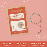 Make Your Own Strawberry Kumihimo Bracelet