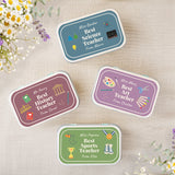 Personalised Subject Teacher Gift Tin
