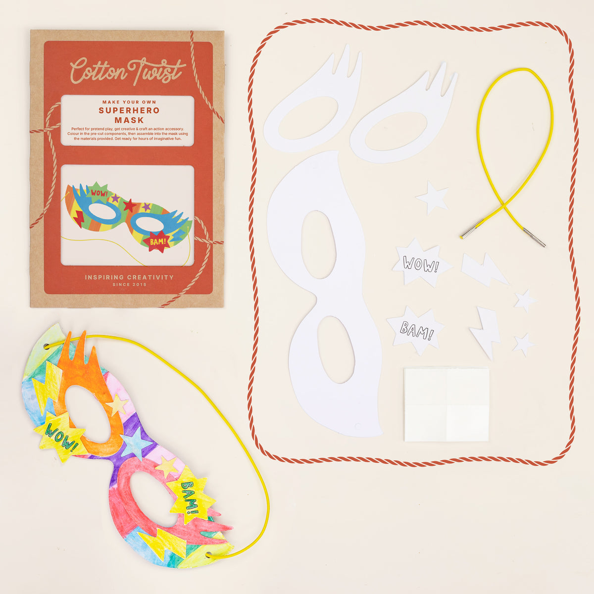 Make Your Own Superhero Mask | Cotton Twist – CottonTwist