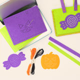 Stitch Your Own Halloween Trick or Treat Felt Bag