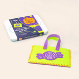 Stitch Your Own Halloween Trick or Treat Felt Bag