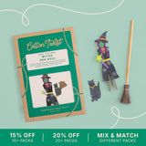 Make Your Own Witch Peg Doll