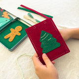 Stitch Your Own Christmas Felt Bag
