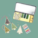 Stitched Christmas Tree Decoration Kit