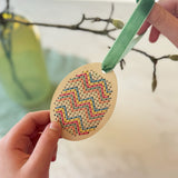 Make Your Own Stitched Egg Decoration