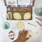 paint your own christmas decorations craft activity box