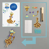 Make Your Own Giraffe Peg Doll Kit