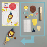 Make Your Own Lion Peg Doll Kit