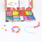 rainbow colours - bracelet making kit