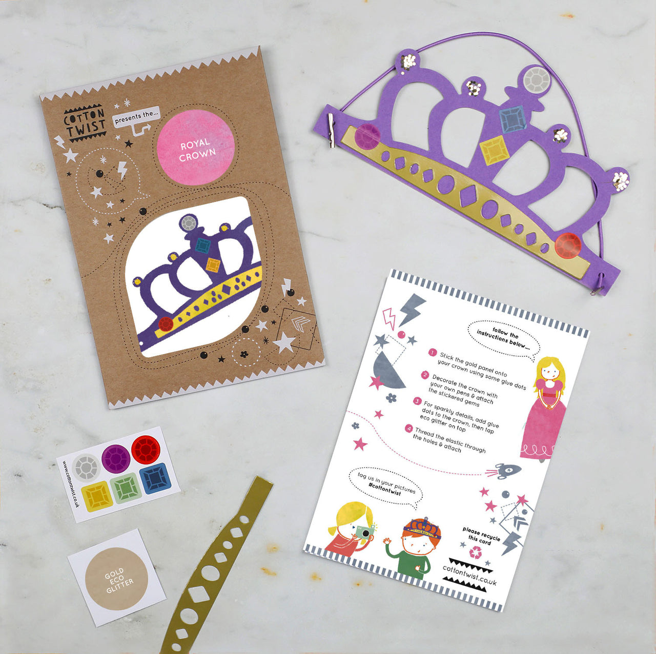 make your own royal crown kit