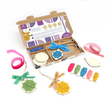 Personalised Woven Hanging Decorations Craft Kit
