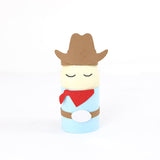 Make Your Own Cowboy Egg Character